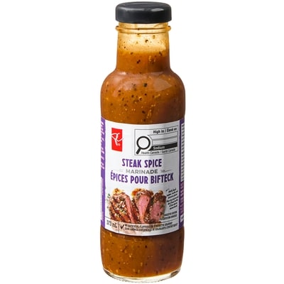 President's Choice Steak Spice Marinade 375 ml, $0.80/100ml