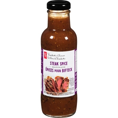 le Choix du Président Marinade aux épices pour bifteck 375 ml, 1,33 $/100ml