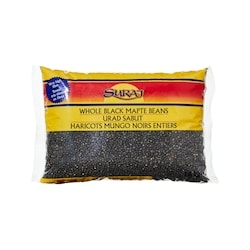 Suraj Haricots mungo noirs entiers 1.8 kg, 0,35 $/100g