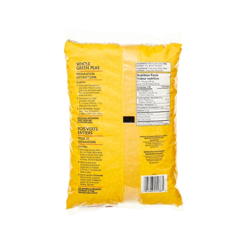 Whole Green Peas