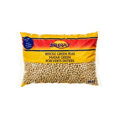 Suraj Pois verts entiers 1.8 kg, 0,22 $/100g