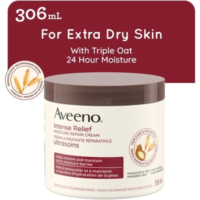 Aveeno Intense Relief Moisture Repair Cream 306 ml, $6.21/100ml
