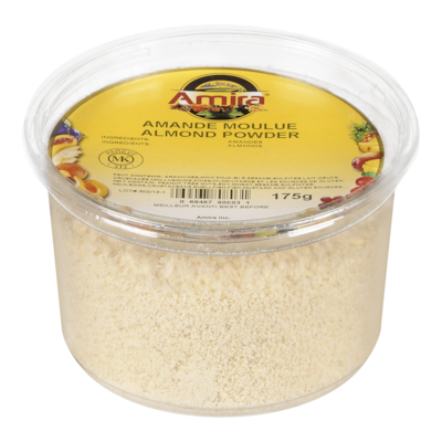 Amira Amandes, en poudre 175 g, 2,86 $/100g