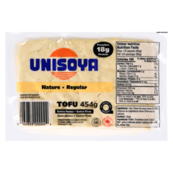 Unisoya Tofu, Regular 454 g, $0.99/100g
