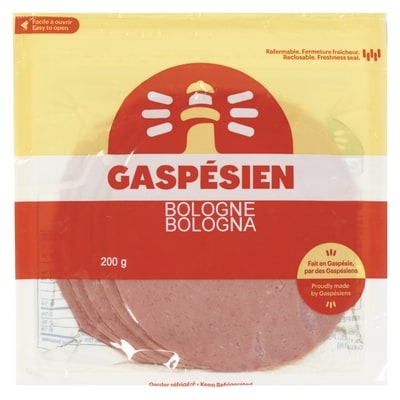 Gaspesien Super Premium Bologna 200 g, $25.00/1kg $2.50/100g