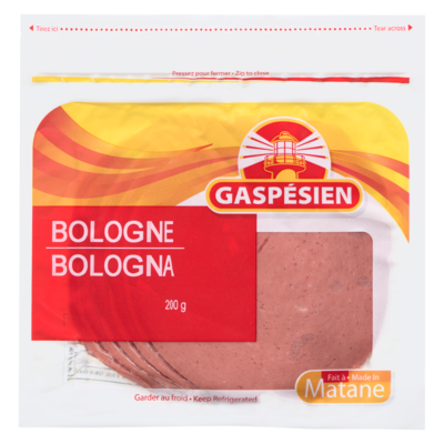 Gaspésien Bologne Super Premium 200 g, 32,50 $/1kg 3,25 $/100g