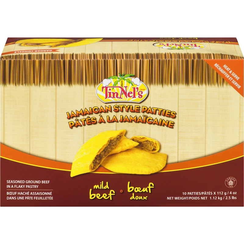 Jamaican Beef Patties, Mild Beef