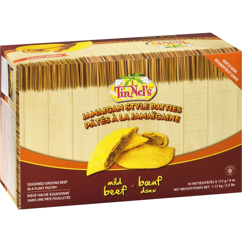 Jamaican Beef Patties, Mild Beef