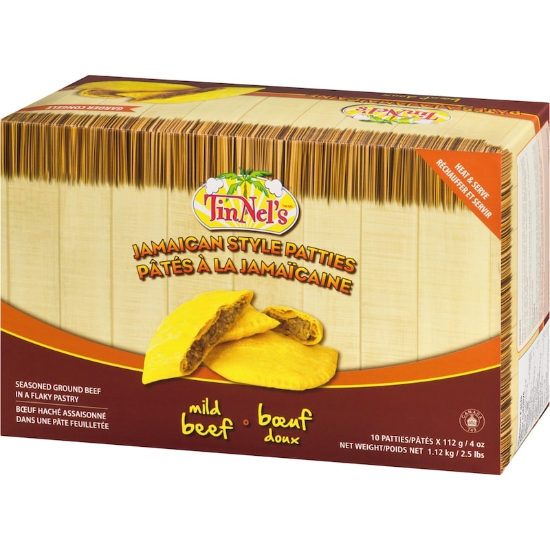 Jamaican Beef Patties, Mild Beef