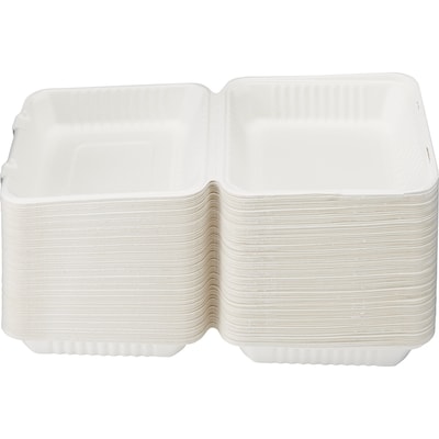 null Emballage double coque compostable 100 ea, 0,45 $/1ch