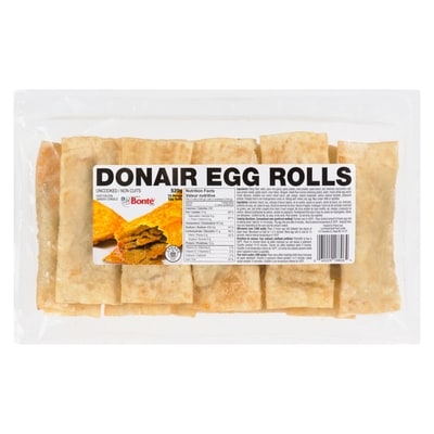 GFS Donair Egg Rolls 10 with Dipping Sauce  634 g, $2.37/100g