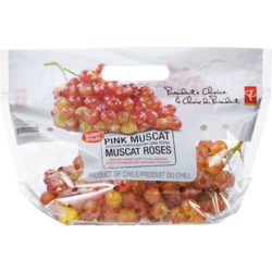 le Choix du Président Raisins Muscat Roses 11,02 $/1kg 5,00 $/1lb