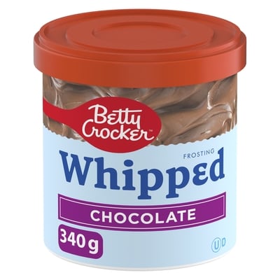 Betty Crocker Whipped Chocolate Frosting 340 g, $0.73/100g
