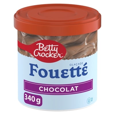 Betty Crocker Glaçage fouetté au chocolat 340 g, 0,73 $/100g