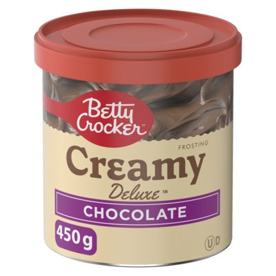 Betty Crocker Creamy Deluxe Frosting, Chocolate 450 g, $0.66/100g