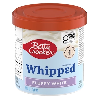 Whipped Frosting, Fluffy White Vanilla, Gluten Free