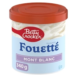 Betty Crocker Glaçage fouetté, vanille blanche moelleuse, sans gluten 340 g, 0,59 $/100g