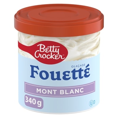 Betty Crocker Glaçage fouetté, vanille blanche moelleuse, sans gluten 340 g, 0,88 $/100g