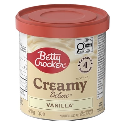 Creamy Deluxe Frosting, Vanilla, Gluten Free