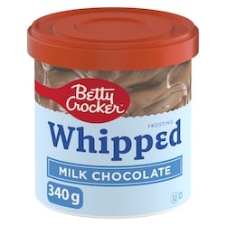 Betty Crocker Whipped Frosting, Milk Chocolate, Gluten Free 340 g, $0.67/100g