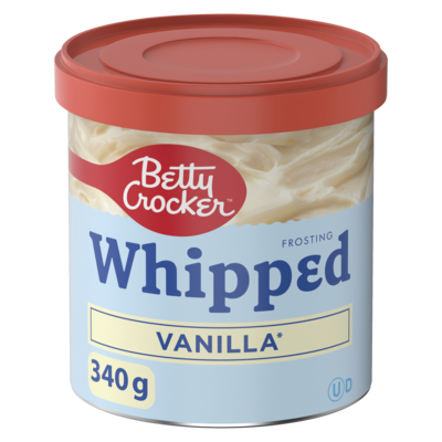 Betty Crocker Whipped Frosting, Vanilla, Gluten Free 340 g, $0.56/100g