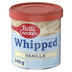 Betty Crocker Whipped Frosting, Vanilla, Gluten Free 340 g, $0.67/100g