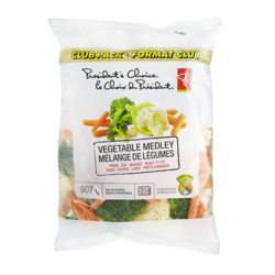 President's Choice Vegetable Medley 907 g, $0.99/100g