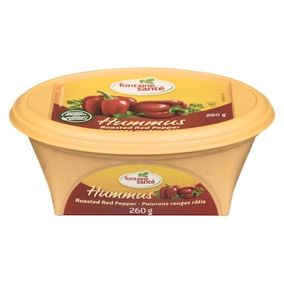 Fontaine Sante Roasted Red Pepper Hummus 260 g, $1.54/100g