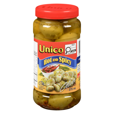 Unico Olives, Hot & Spicy 375 ml, $0.93/100ml