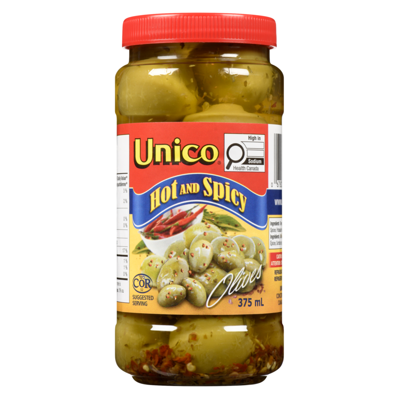 Olives, Hot & Spicy