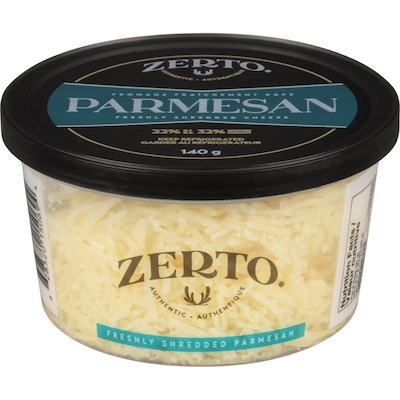 Zerto Parmesan, Shredded 140 g, $6.06/100g