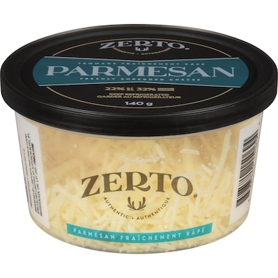 Zerto Parmesan râpé 140 g, 5,71 $/100g