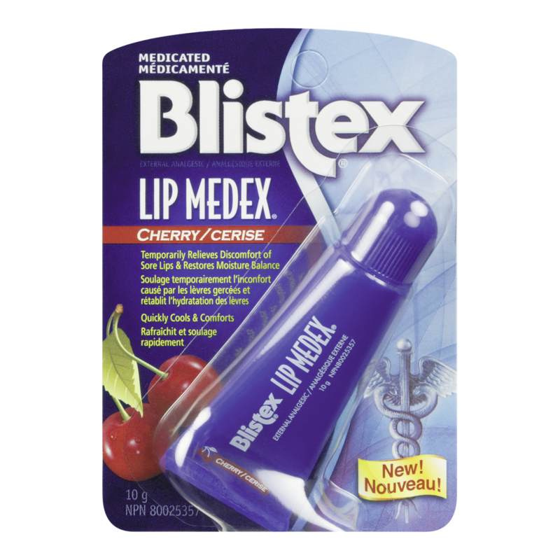 Lip Medex External Analgesic Cherry