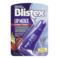 Blistex Baume pour les lèvres à saveur de cerise Lip Medex 10 g, 49,90 $/100g