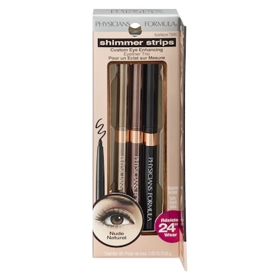 Physician's Formula Shimmer Strips Custom Eye Enhancing Eyeliner Trio, Nude 0.85 g, $1,763.53/100g