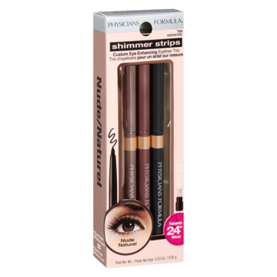 Shimmer Strips Custom Eye Enhancing Eyeliner Trio, Nude