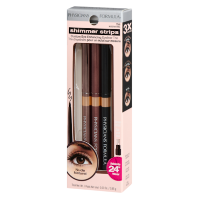 Shimmer Strips Custom Eye Enhancing Eyeliner Trio, Nude