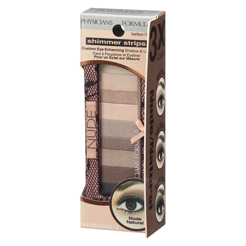 Formula Shimmer Strips Shadow & Liner Nude 7564C