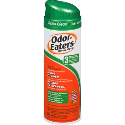 Odor-Eaters Poudre en aérosol Dévore-Odeur 113 ea, 0,09 $/1ch