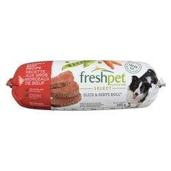 Freshpet Recette de morceaux de bœuf avec légumes et riz brun Select 680 g, 1,47 $/100g