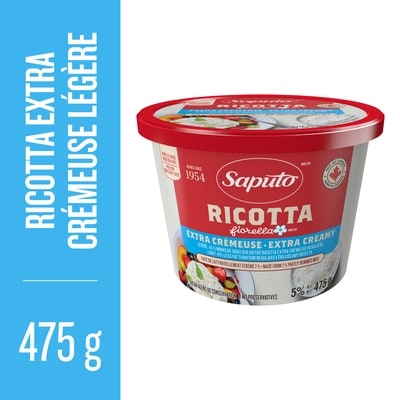 Saputo Ricotta extra crémeuse légère 475 g, 2,21 $/100g