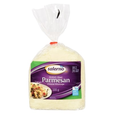 Salerno Grated Parmesan Cheese 500 g, $3.80/100g