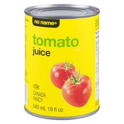 No Name Tomato Juice 540 ml, $0.37/100ml
