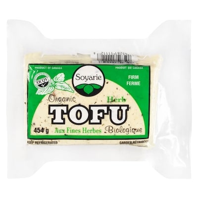 La Soyarie Soyarie Firm Tofu, Herbed 454 g, $1.10/100g