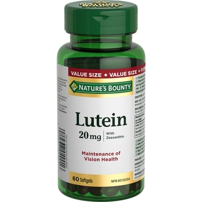 Nature's Bounty Lutein, Helps to Support Eye Health 60 ea, $0.46/1ea