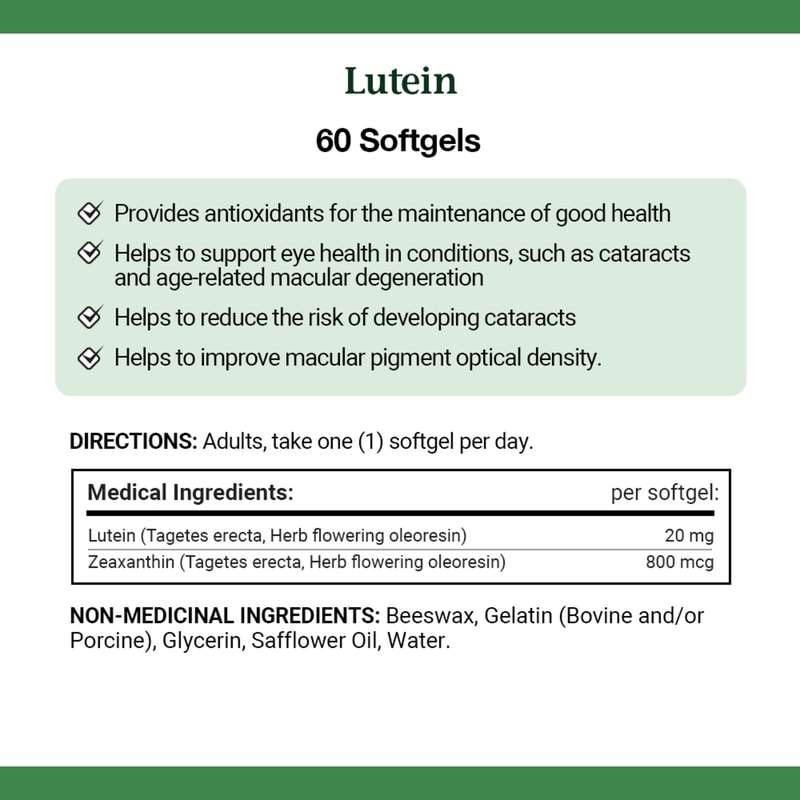 Lutein, Helps to Support Eye Health