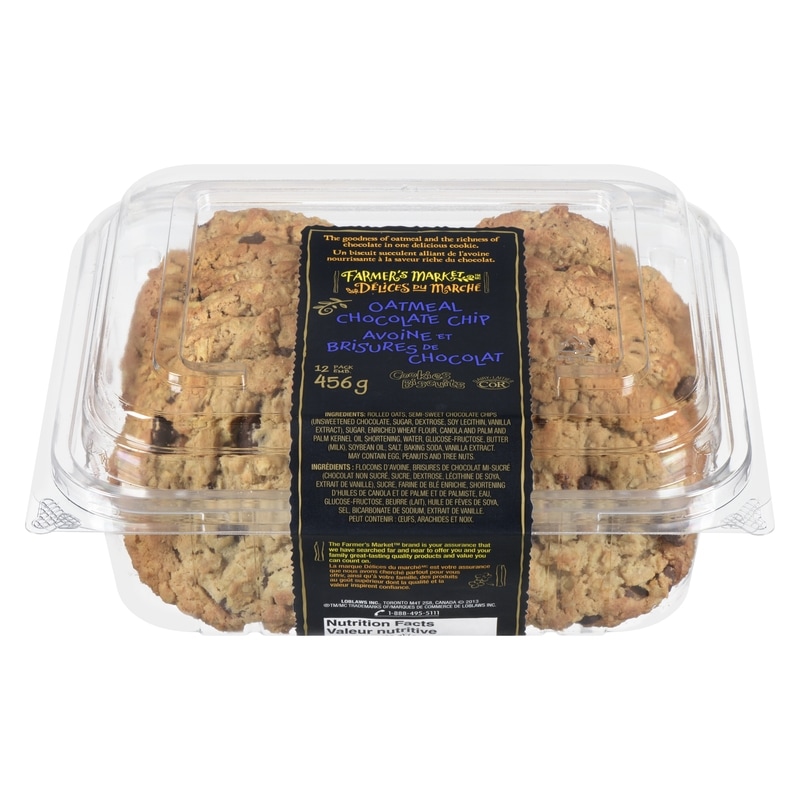 Oatmeal & Chocolate Cookies