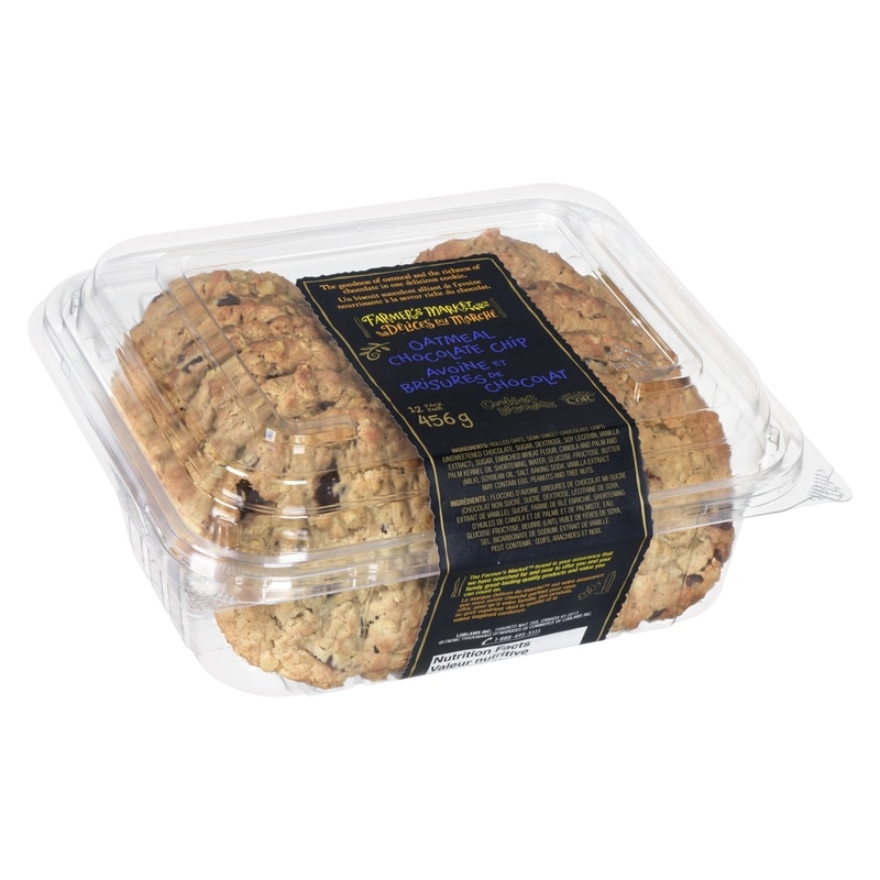 Oatmeal & Chocolate Cookies