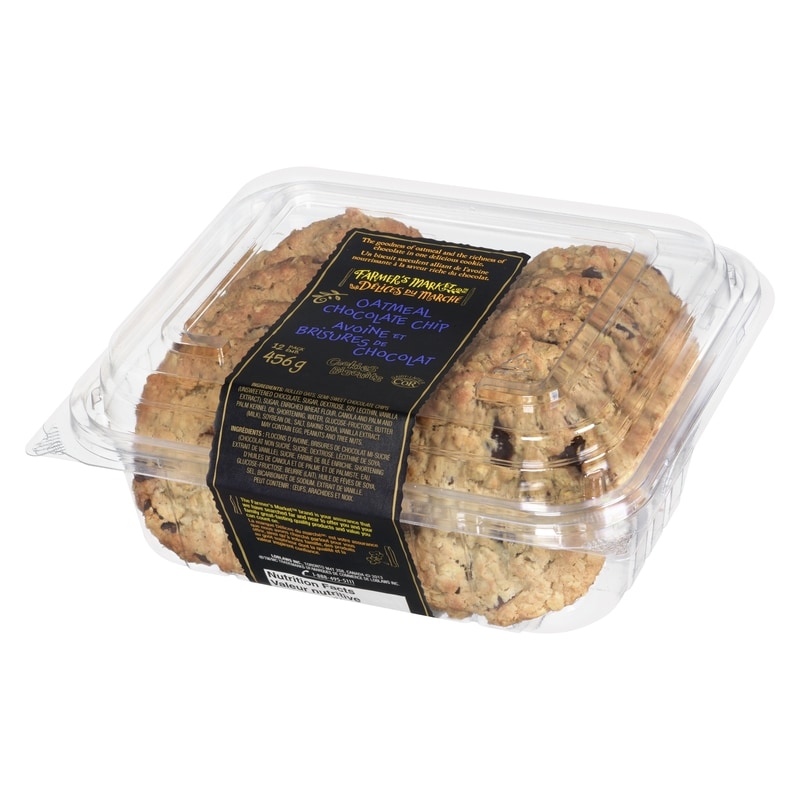 Oatmeal & Chocolate Cookies