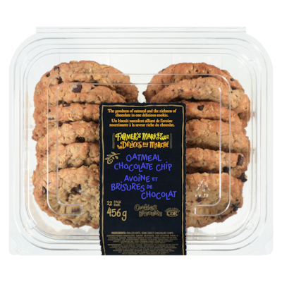 Oatmeal & Chocolate Cookies